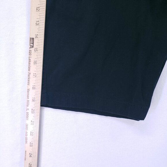 Volcom Black Y2K Punk Rock Skater Boy Chino Shorts Size 33 with Pockets - Picture 6 of 14